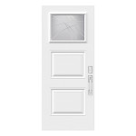 Steel Single Door Sydney (3P) Style - Alys V-Groove (22" x 17")