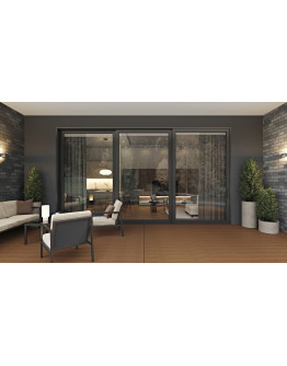 Aria 3 Panels - Stacking Sliding Door - ORR or LLO