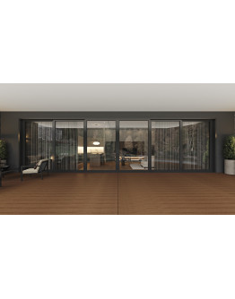 Aria 6 Panels - Stacking Sliding Door - ORRLLO