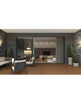 Aria 3 Panels - Stacking Sliding Door - ORR or LLO