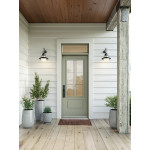 Steel Single Door Orleans (2P) Style - Arima Glass (22" x 48")