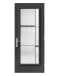 Steel Single Door Flush - Belmont Glass (22" x 64")