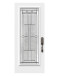 Steel Single Door Flush - Cachet Glass (22" x 64")