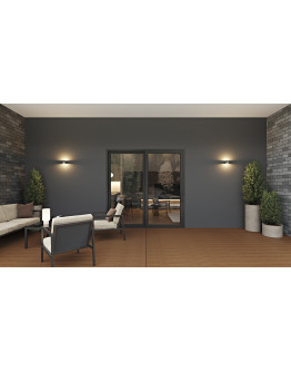 Capri 2 Panels - Sliding Door - OR or LO with Sliding Screen (Included)