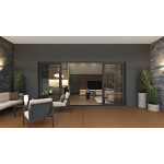Capri 4 Panels - Sliding Door - ORLO / LOOO or OOOR with Sliding Screen (Included)