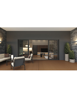 Capri 4 Panels - Sliding Door - ORLO / LOOO or OOOR with Sliding Screen (Included)