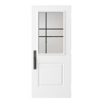 Steel Single Door London (2P) Style - Equation (22" x 36")