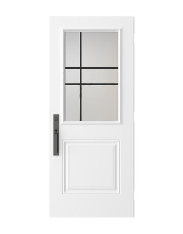 Steel Single Door London (2P) Style - Equation (22" x 36")