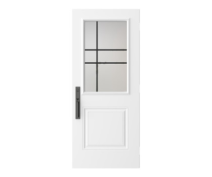 Steel Single Door London (2P) Style - Equation (22" x 36")