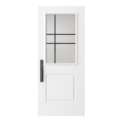 Steel Single Door London (2P) Style - Equation (22" x 36")