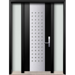 AR12 Single Entry Door with Two Sidelites