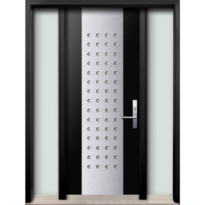 AR12 Single Entry Door with Two Sidelites