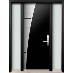 AR14 Single Entry Door with Two Sidelites