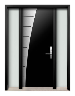 AR14 Single Entry Door with Two Sidelites