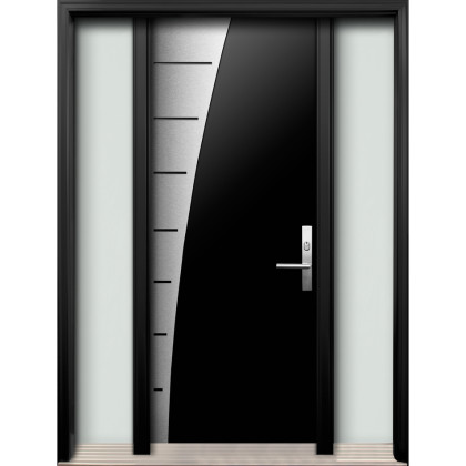AR14 Single Entry Door with Two Sidelites
