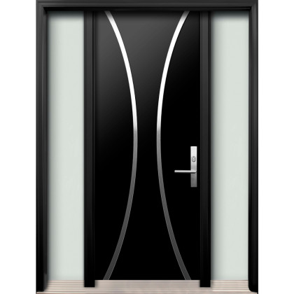 AR17 Single Entry Door with Two Sidelites