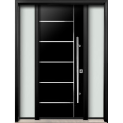 AR18 Single Entry Door with Two Sidelites