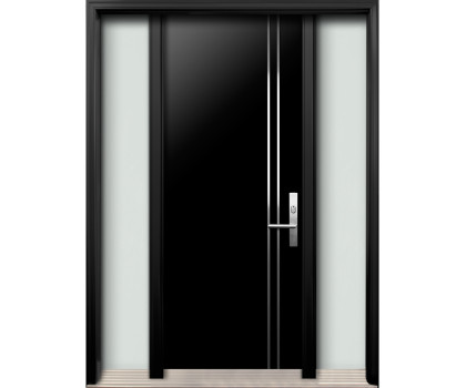 AR22 Single Entry Door with two sidelites