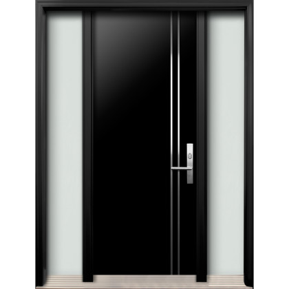 AR22 Single Entry Door with two sidelites