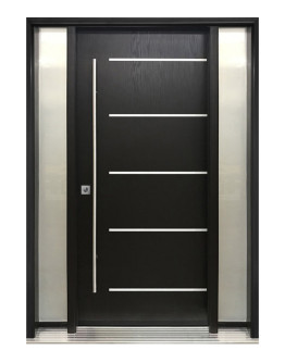AR24A Single Entry Door with Two Sidelites