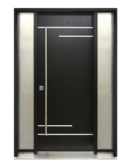 AR27 Single Entry Door with two sidelites