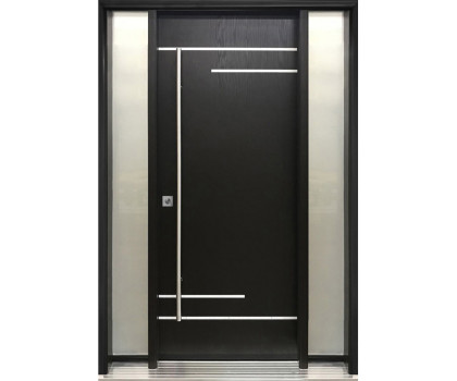 AR27 Single Entry Door with two sidelites