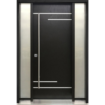 AR27 Single Entry Door with two sidelites