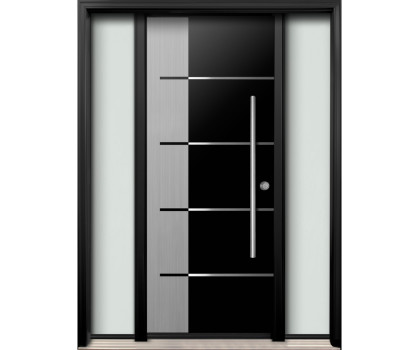 AR28 Single Entry Door with two sidelites