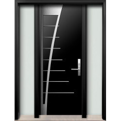 AV-07 Single Entry Door with Two Sidelites