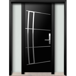 AV-09 Single Entry Door with Two Sidelites