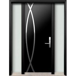 AV-12 Single Entry Door with Two Sidelites