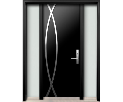 AV-12 Single Entry Door with Two Sidelites