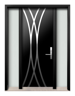 AV-15 Single Entry Door with Two Sidelites