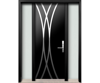 AV-15 Single Entry Door with Two Sidelites