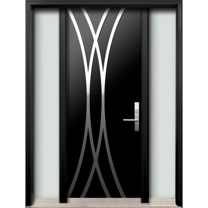 AV-15 Single Entry Door with Two Sidelites