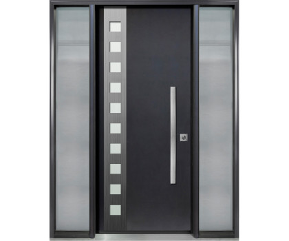 DI-20 Single Entry Door with Two Sidelites