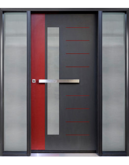 DI-21 Single Entry Door with Two Sidelites