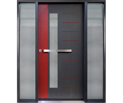 DI-21 Single Entry Door with Two Sidelites