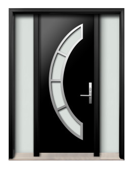 DI-26 Single Entry Door with Two Sidelites