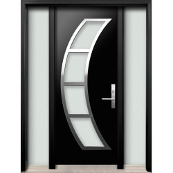 DI-27 Single Entry Door with Two Sidelites