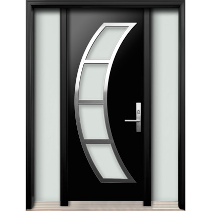 DI-27 Single Entry Door with Two Sidelites