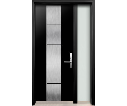 AR16 Single Entry Door with One Sidelite Right
