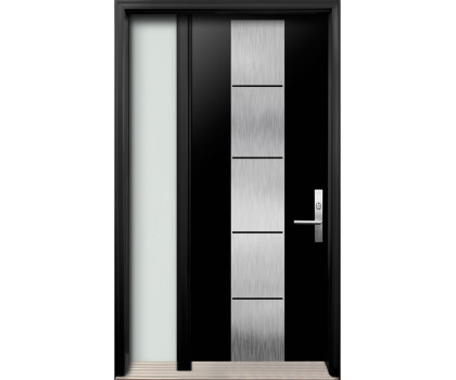 AR16 Single Entry Door with One Sidelite Left