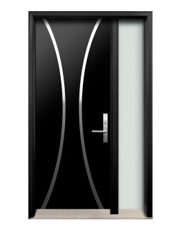 AR17 Single Entry Door with One Sidelite Right