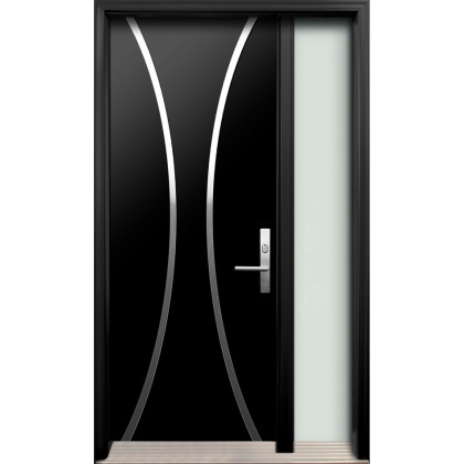 AR17 Single Entry Door with One Sidelite Right