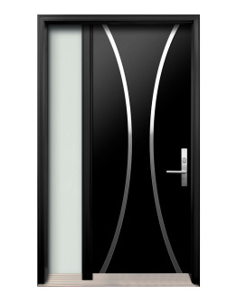AR17 Single Entry Door with One Sidelite Left