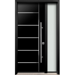 AR18 Single Entry Door with One Sidelite Right