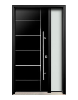 AR18 Single Entry Door with One Sidelite Right