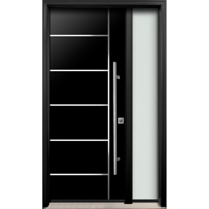 AR18 Single Entry Door with One Sidelite Right