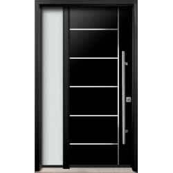 AR18 Single Entry Door with One Sidelite Left
